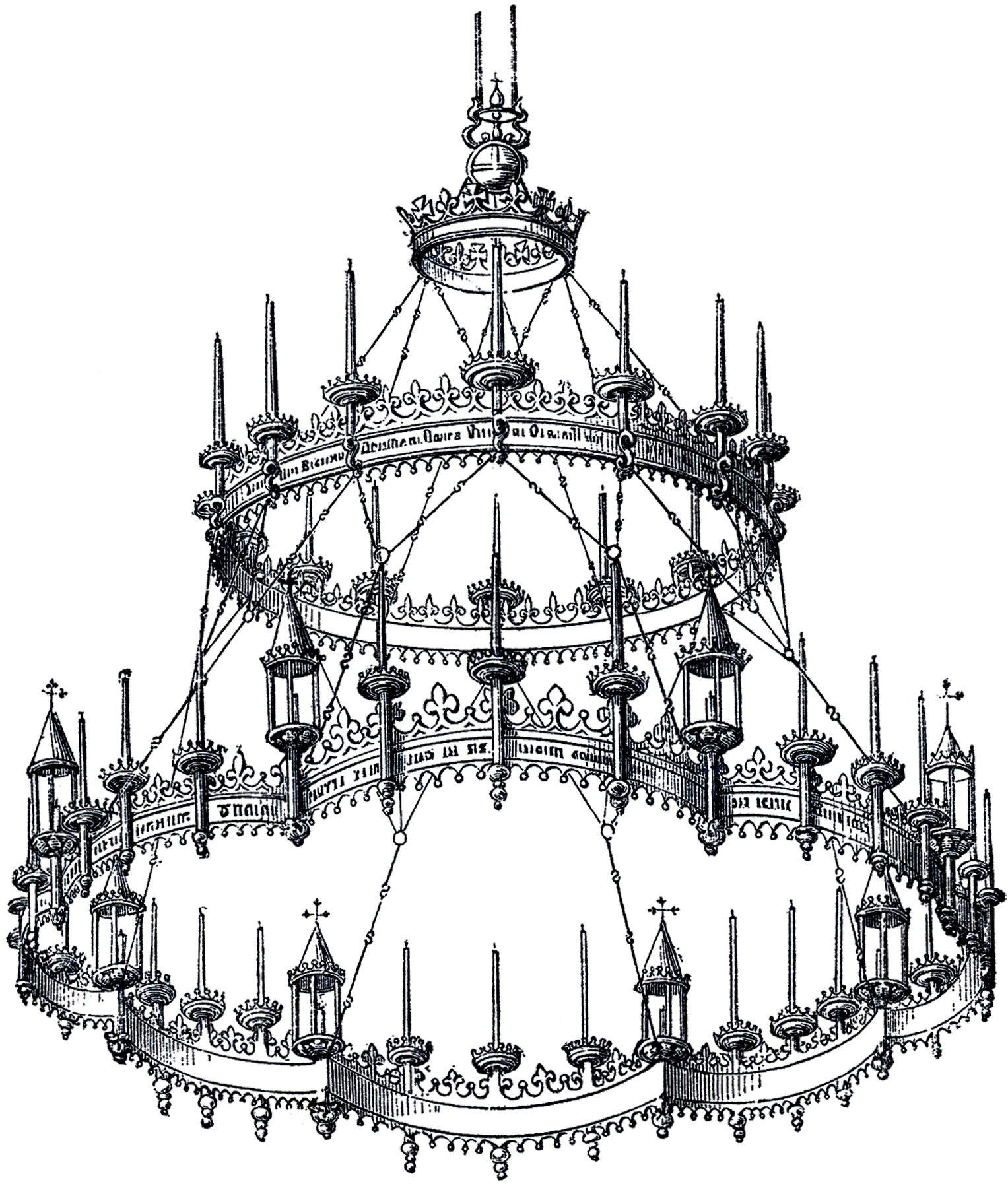 chandelier clipart gothic chandelier