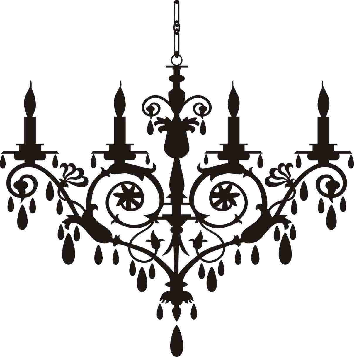 chandelier clipart home decor