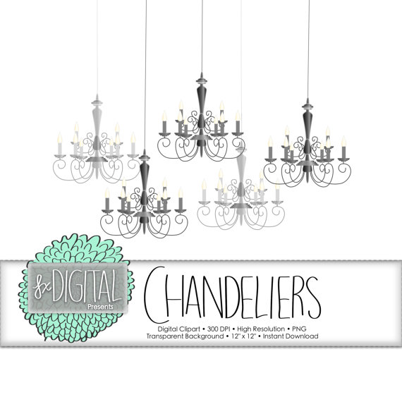chandelier clipart light fixture