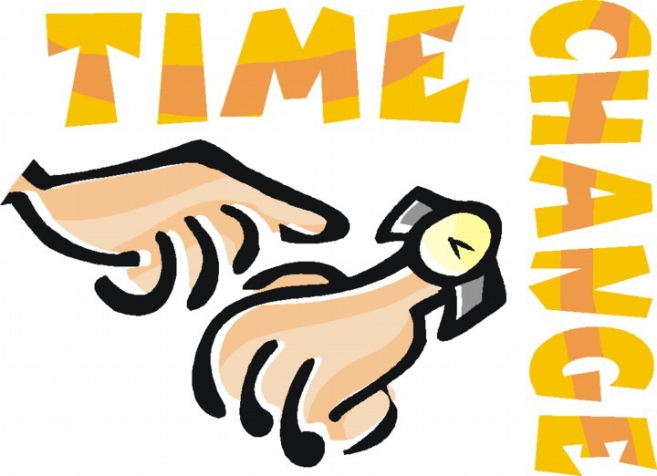 Free changing time cliparts. Change clipart ahead