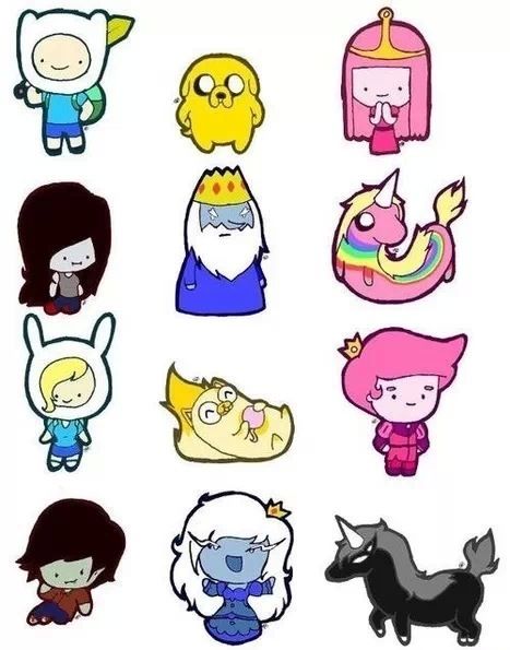 character clipart adventure time