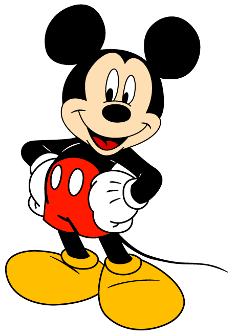 mickey clipart painting