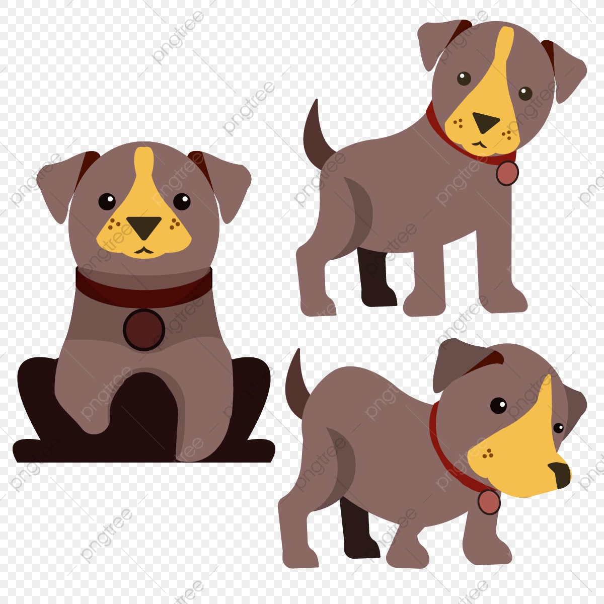 clipart dog character