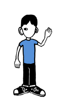 Character clipart main character. Characters in wonder auggie