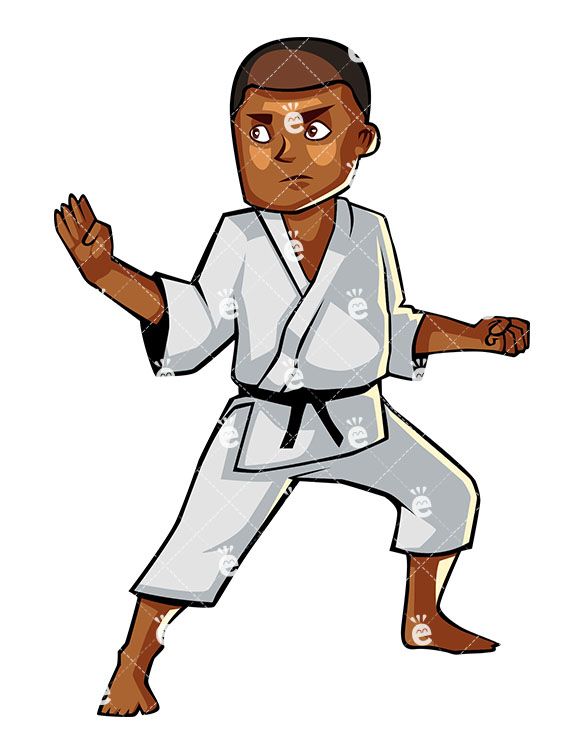 character clipart martial arts
