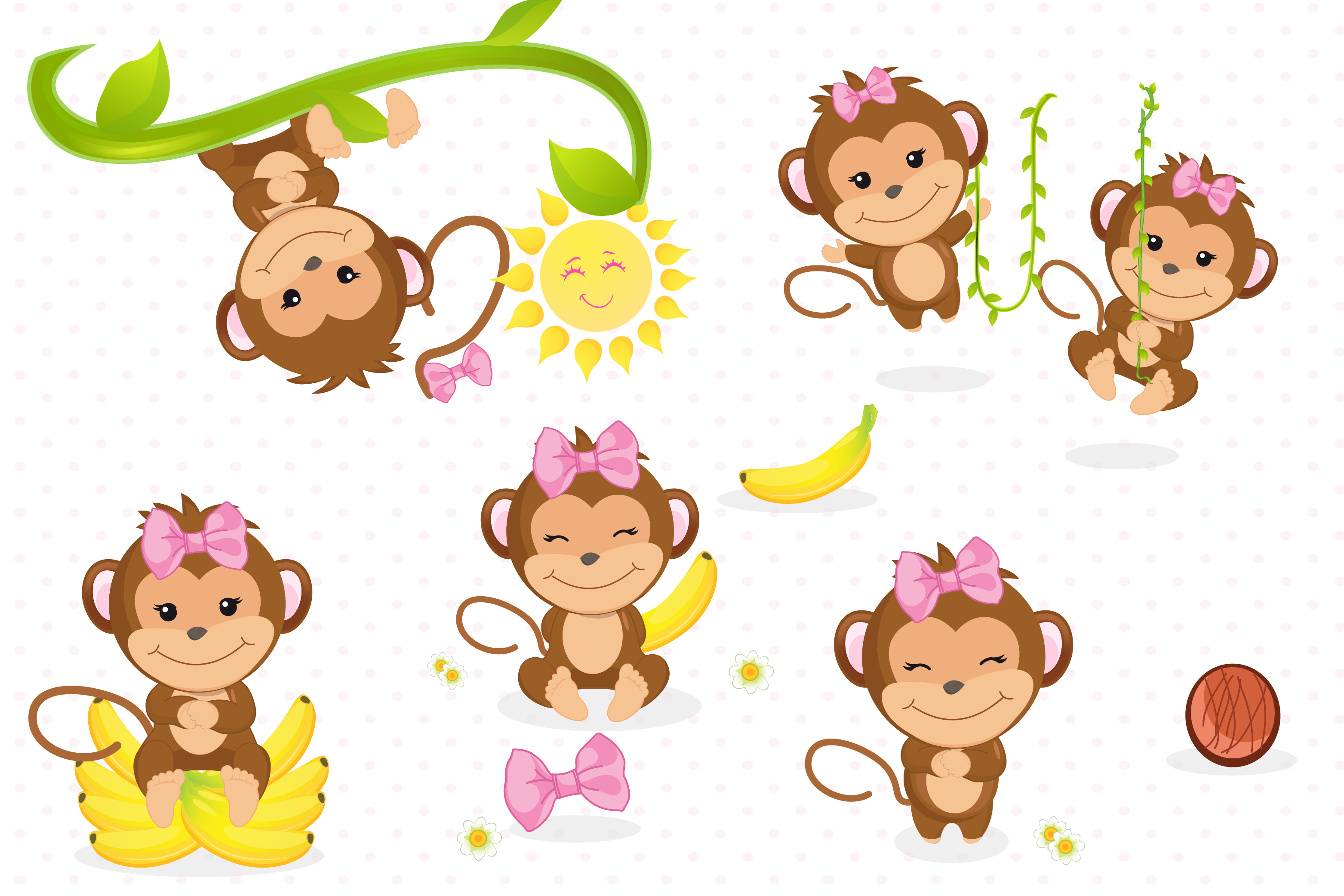character clipart monkey