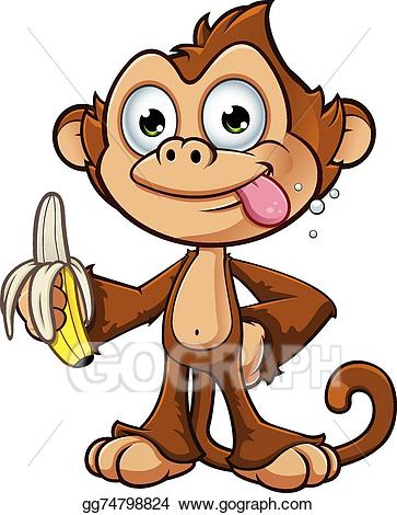clipart monkey character