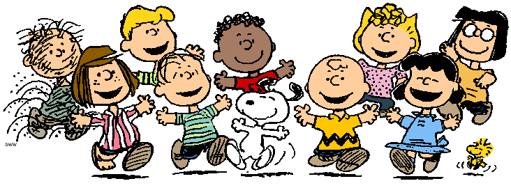 Happy dance peanuts characters. Character clipart snoopy