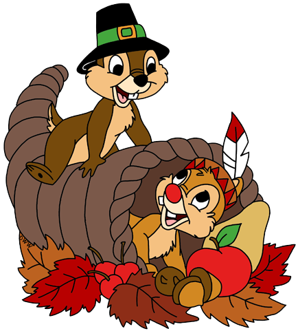 character clipart thanksgiving