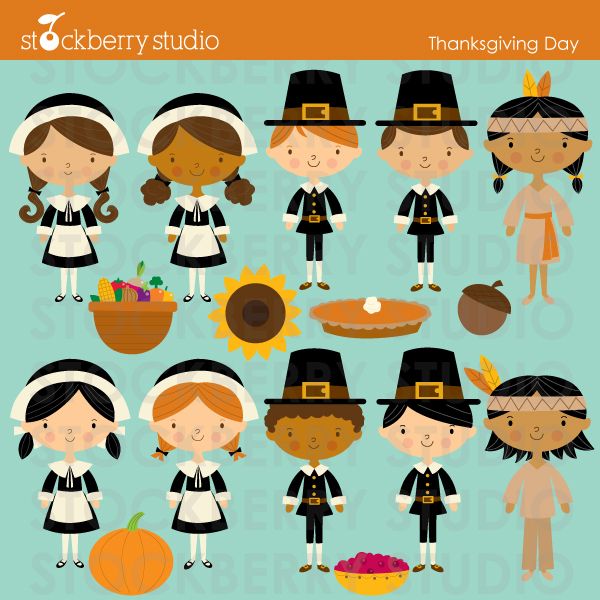  best mygrafico graphics. Characters clipart thanksgiving