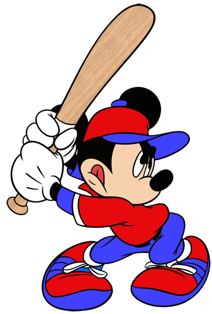 characters clipart baseball