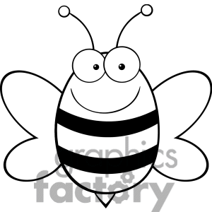 characters clipart black and white