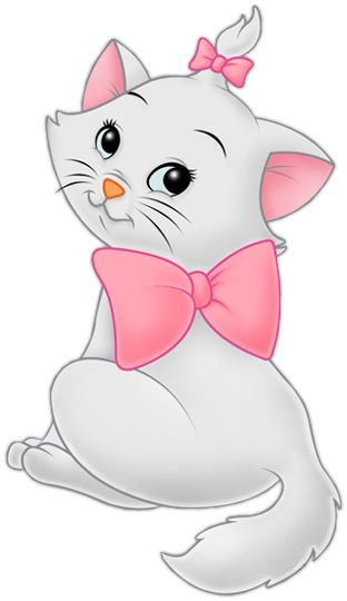 cats clipart bow