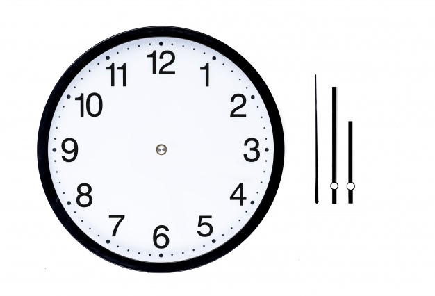 characters clipart clock