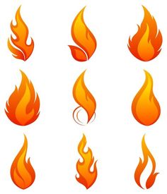 characters clipart flame