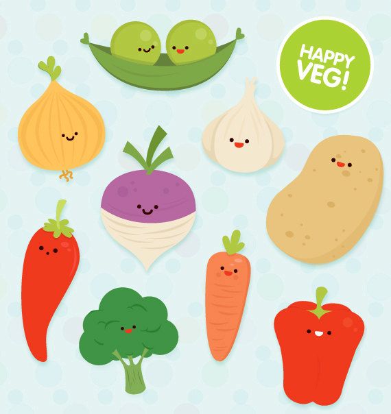 characters clipart food