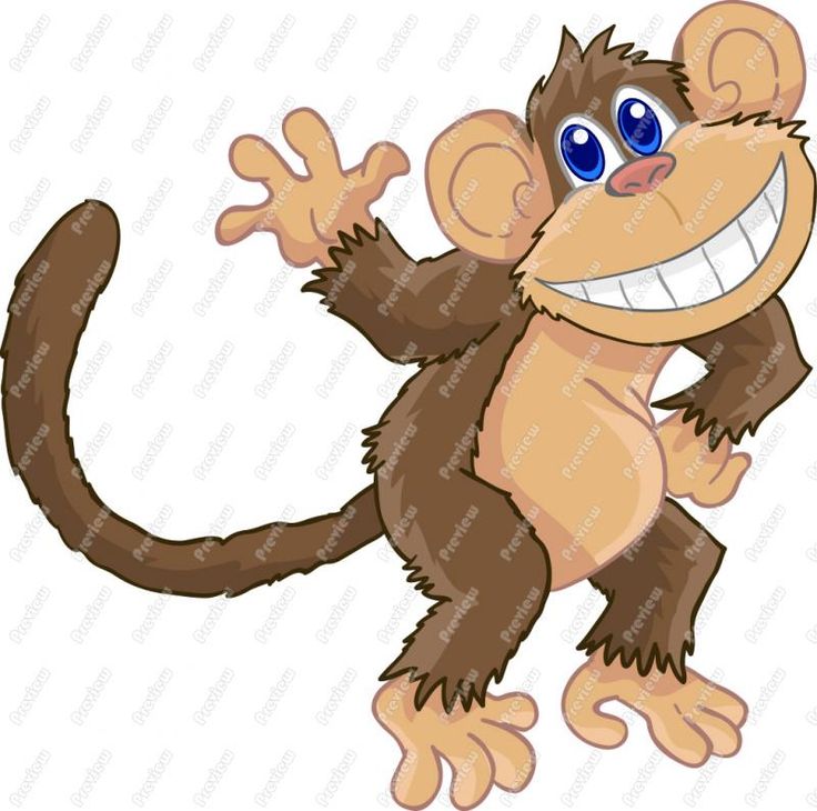 characters clipart monkey