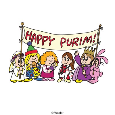 characters clipart purim
