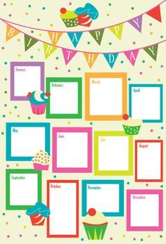 chart clipart happy birthday