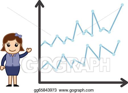 Chart clipart progress chart. Clip art vector office
