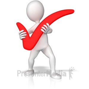 check clipart animated