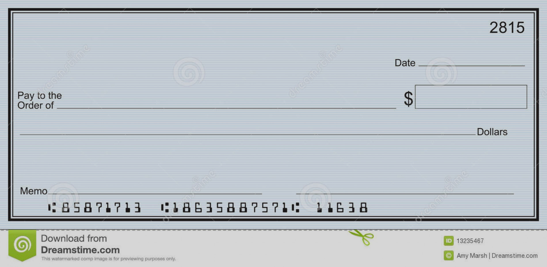 Check cheque