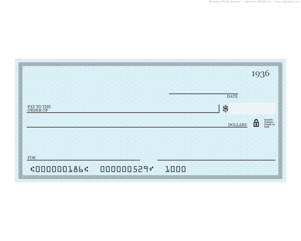 check clipart cheque