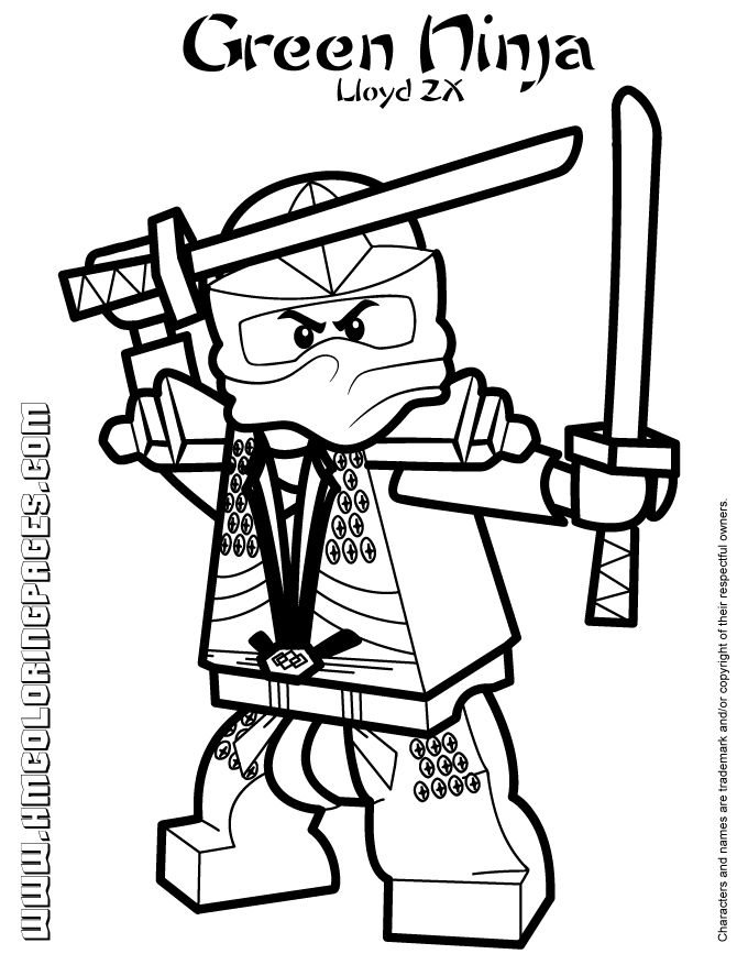 Check clipart coloring page.  best ninjago images