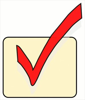 checkmark clipart large