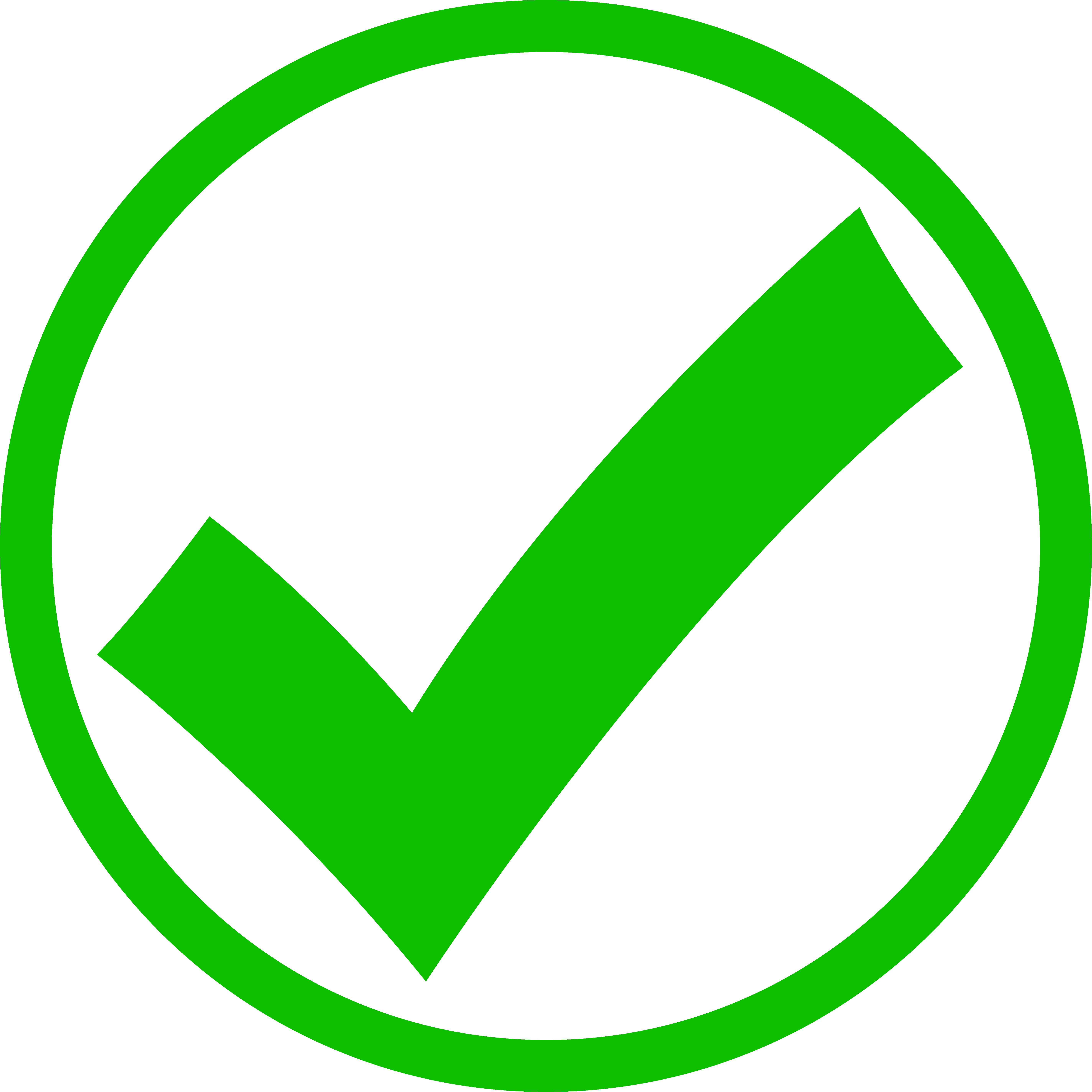 The girls right check. Checkmark clipart green