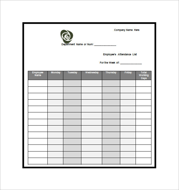 checklist clipart attendance