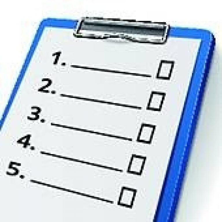 checklist clipart blank