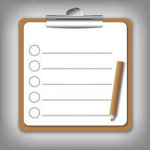checklist clipart blank