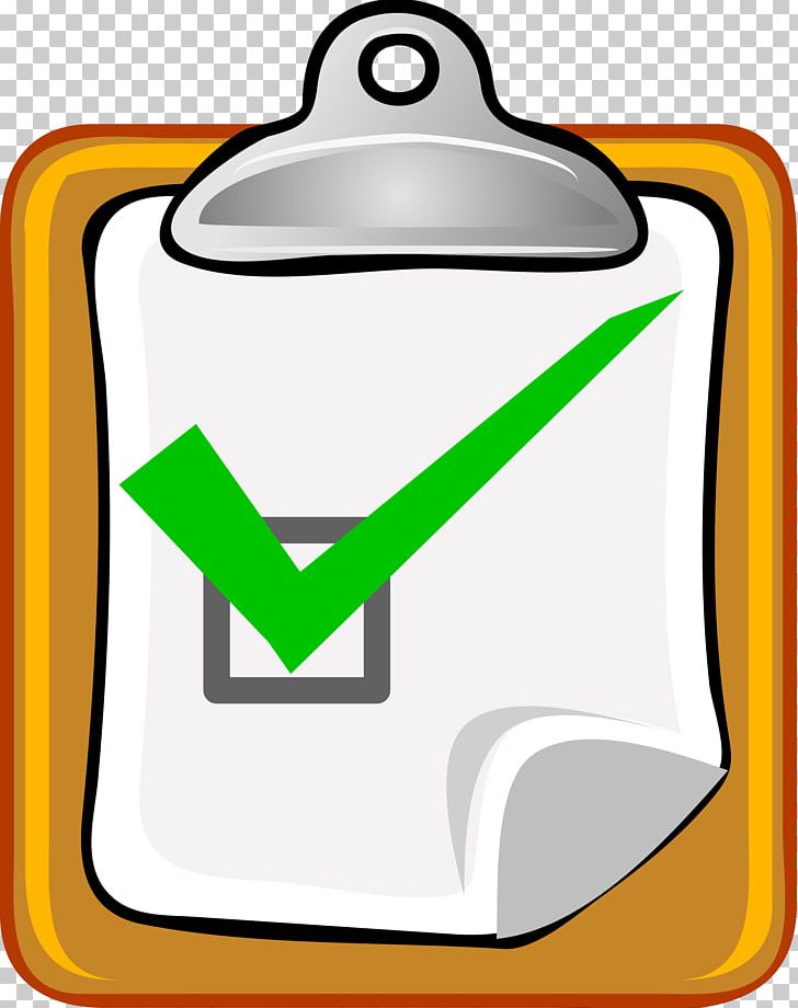 checklist clipart checksheet