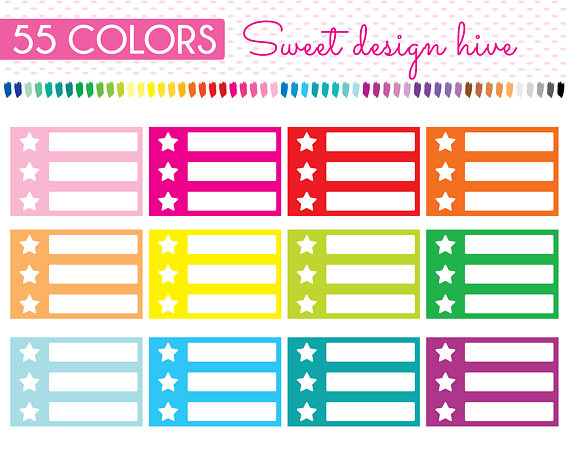 Stars graphics png check. Checklist clipart cute
