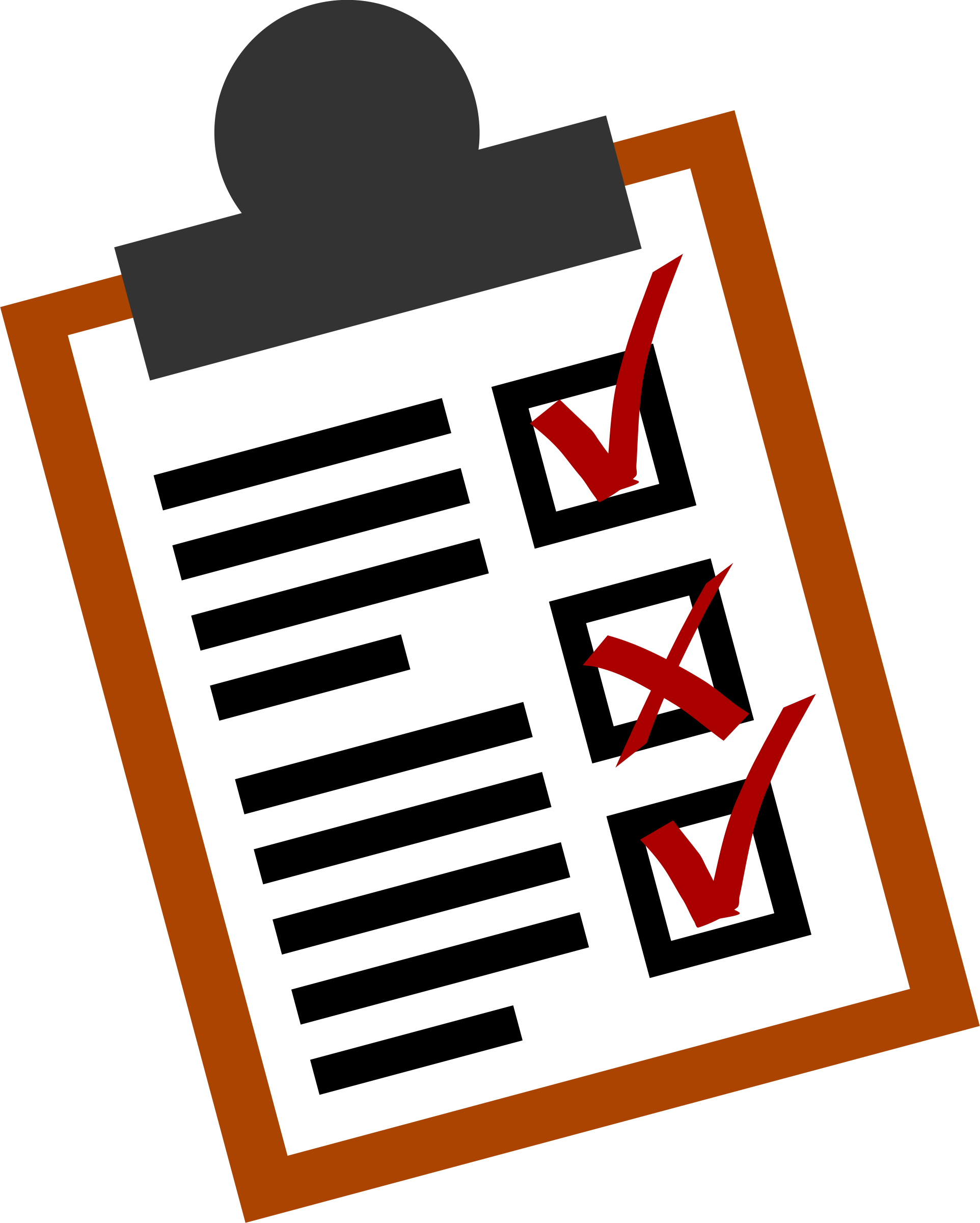 checklist clipart done