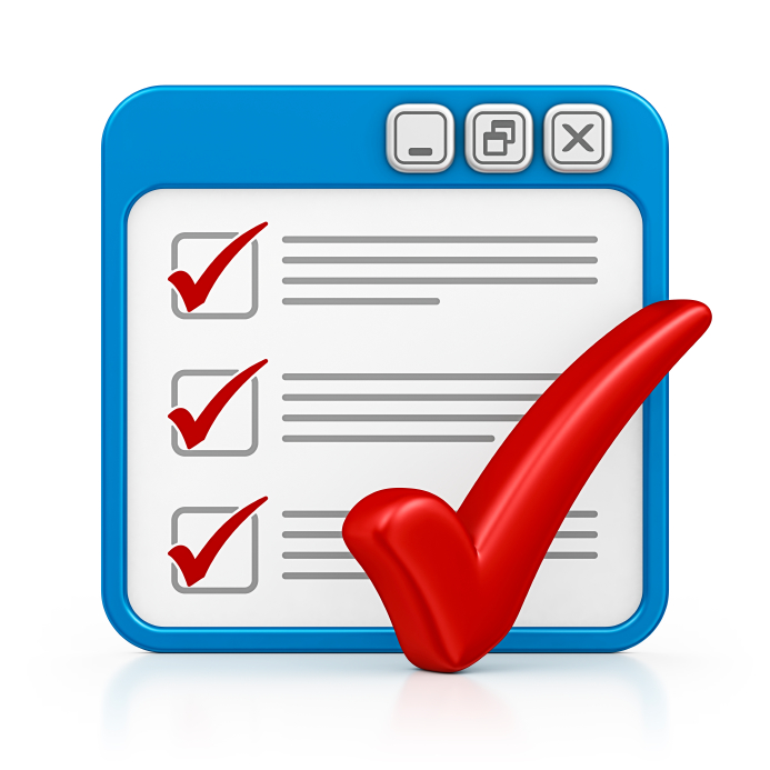 checklist clipart guideline