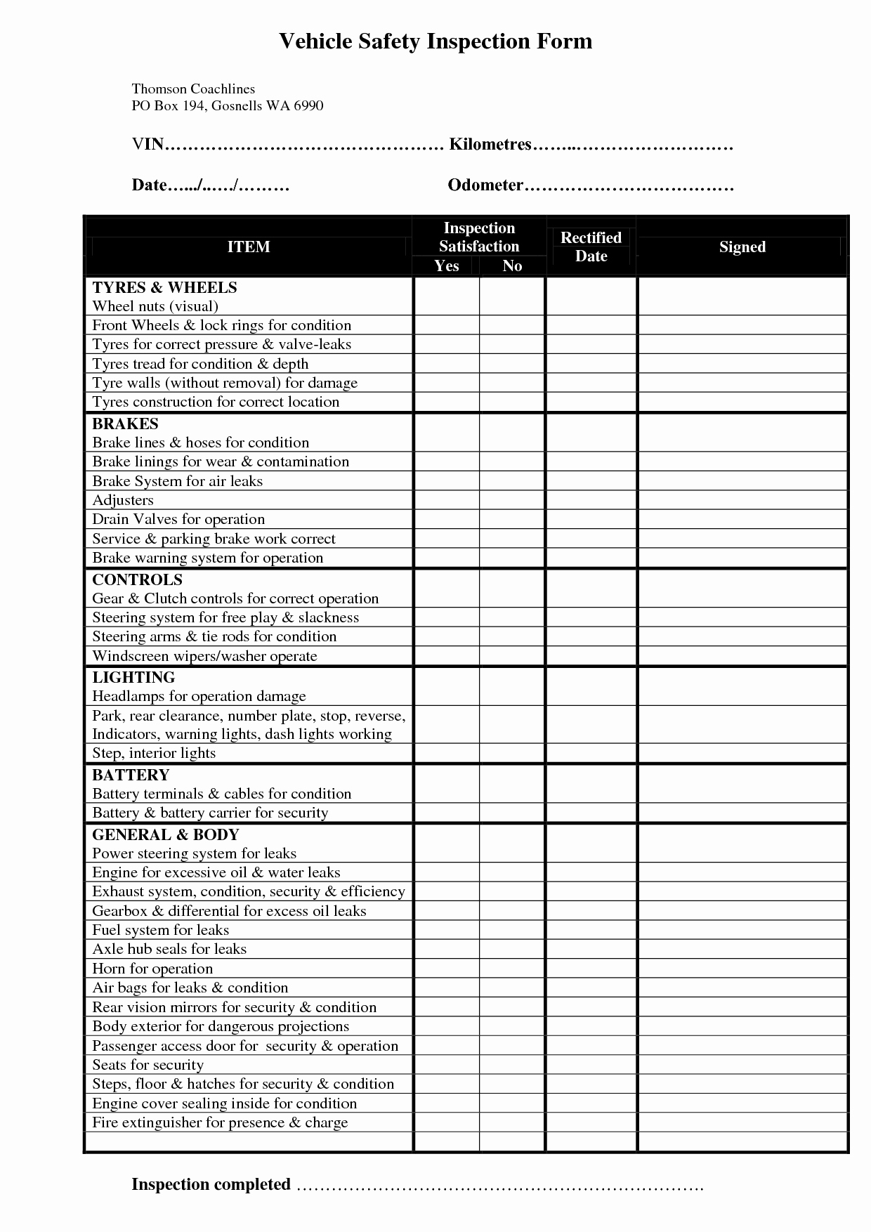 Car maintenance spreadsheet luxury. Checklist clipart inspection checklist
