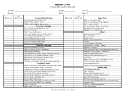 checklist clipart teacher checklist