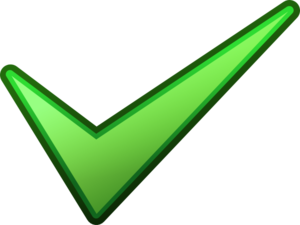 checkmark clipart cartoon