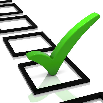 checkmark clipart checklist