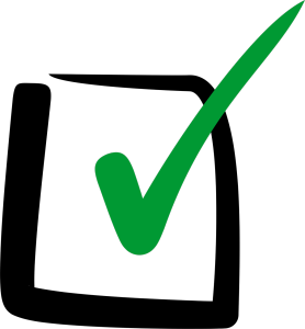 Checkmark clipart goal. Resolution checklist a glimpse