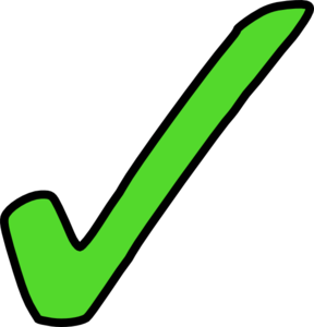 Bright green tick clip. Checkmark clipart powerpoint
