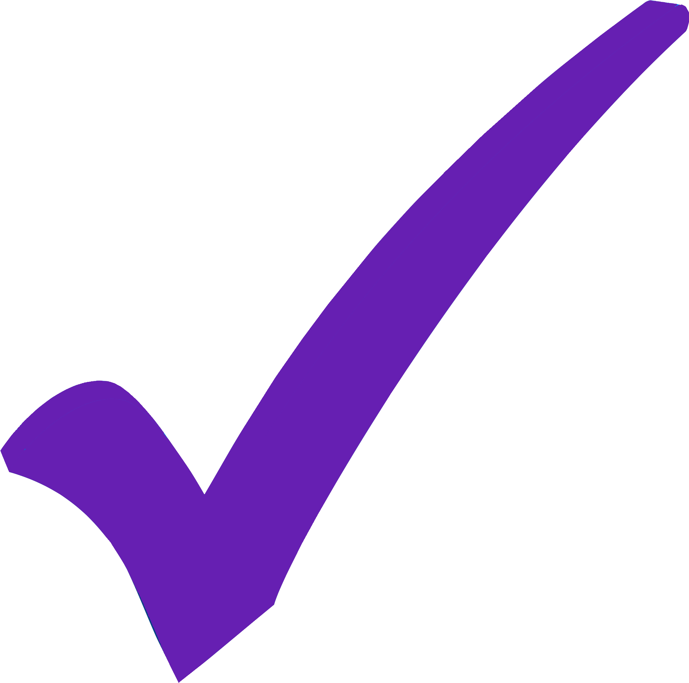 checkmark clipart purple