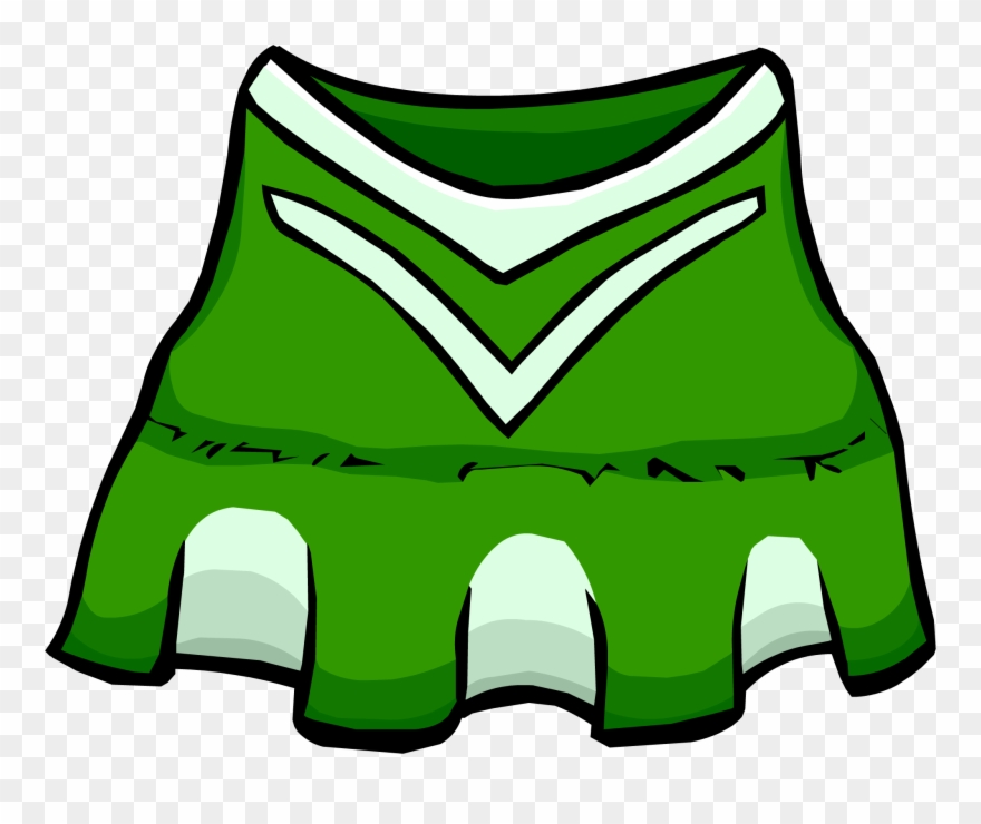 Club penguin girl cheerleaders. Cheerleader clipart clothes