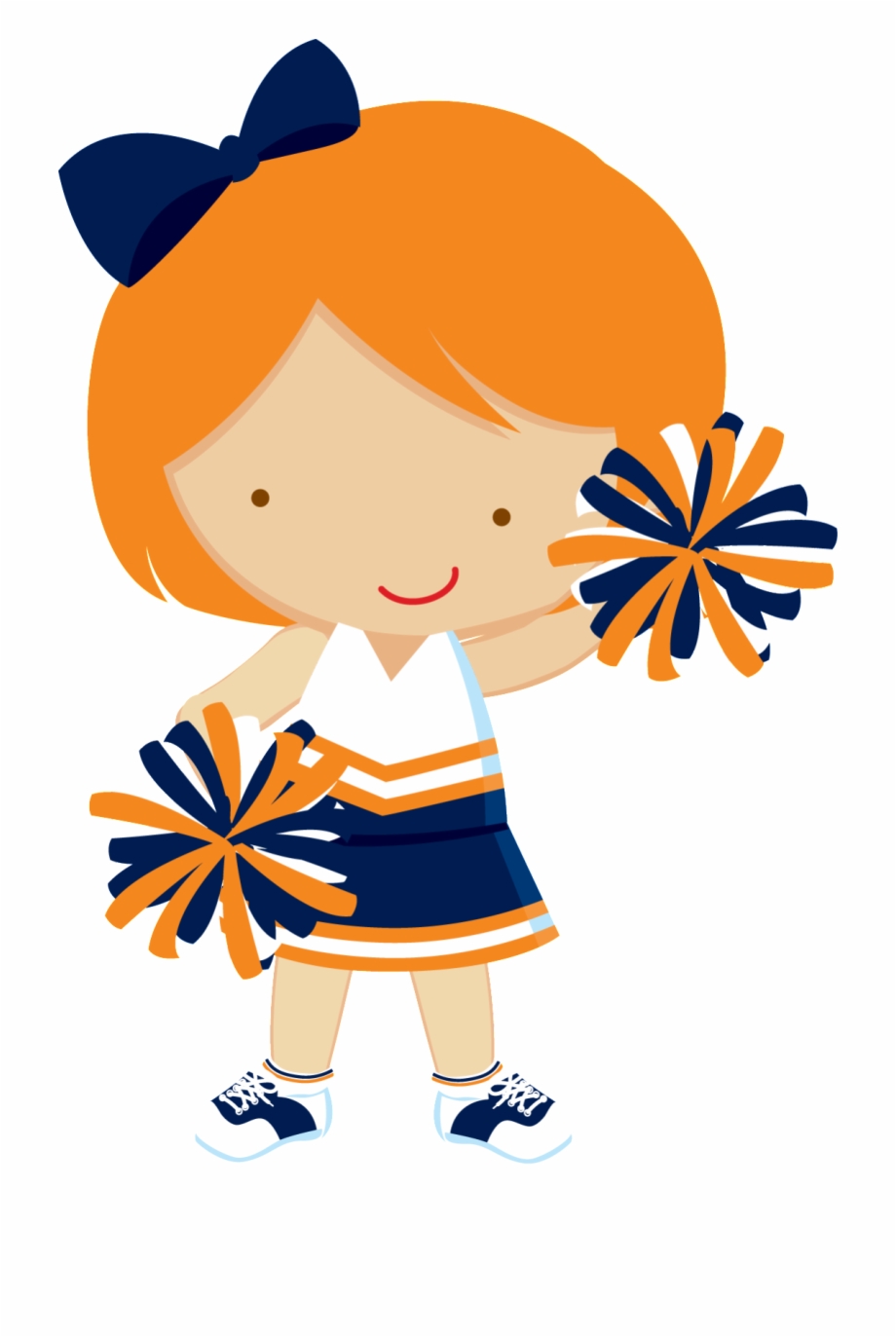 cheerleader clipart cute