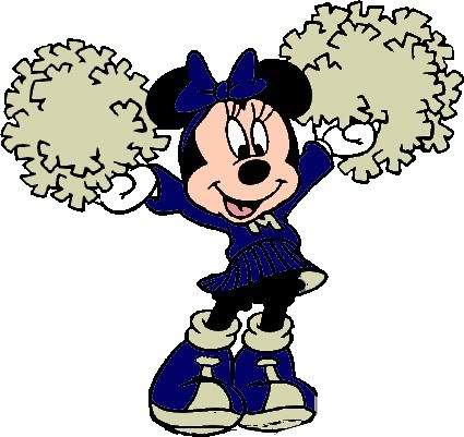 cheer clipart minnie mouse