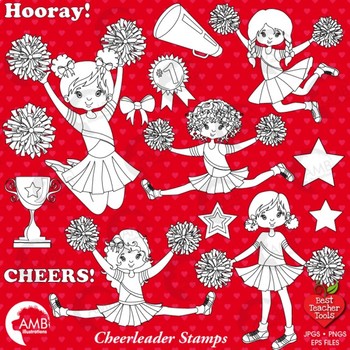cheer clipart outline