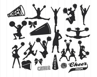 Download Get Free Cheerleader Svg Files Gif Free Svg Files Silhouette And Cricut Cutting Files