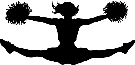 cheer clipart toe touch